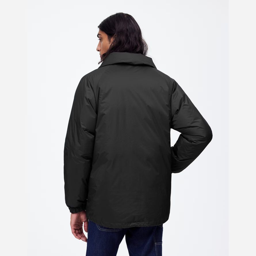 madewell nangaᆴ aurora tex stand collar mens down jacket dark grey