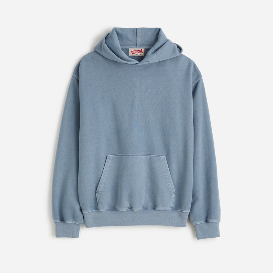 blau grau herren madewell den mccarren midweight hoodie