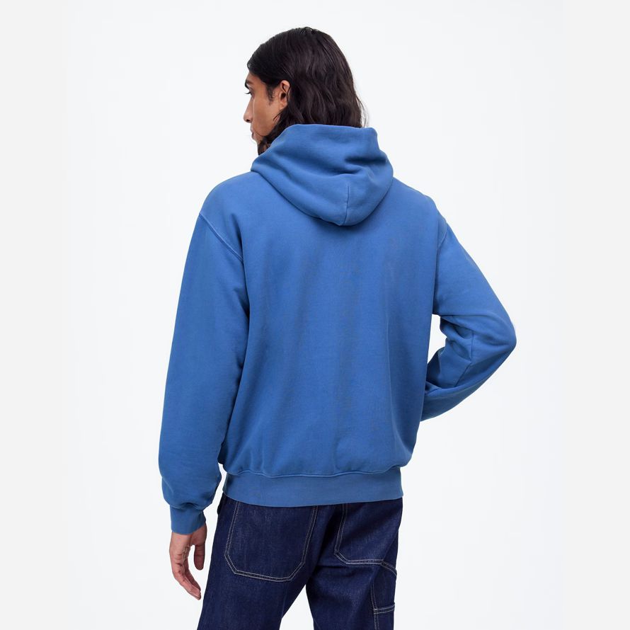 blue mens madewell den mccarren midweight hoodie