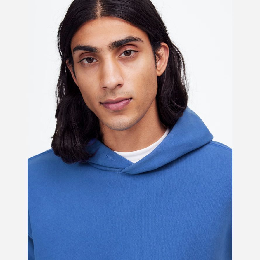 blue mens madewell den mccarren midweight hoodie
