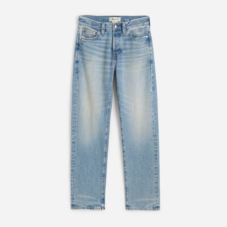 madewell 1991 loose straight mens jeans blau