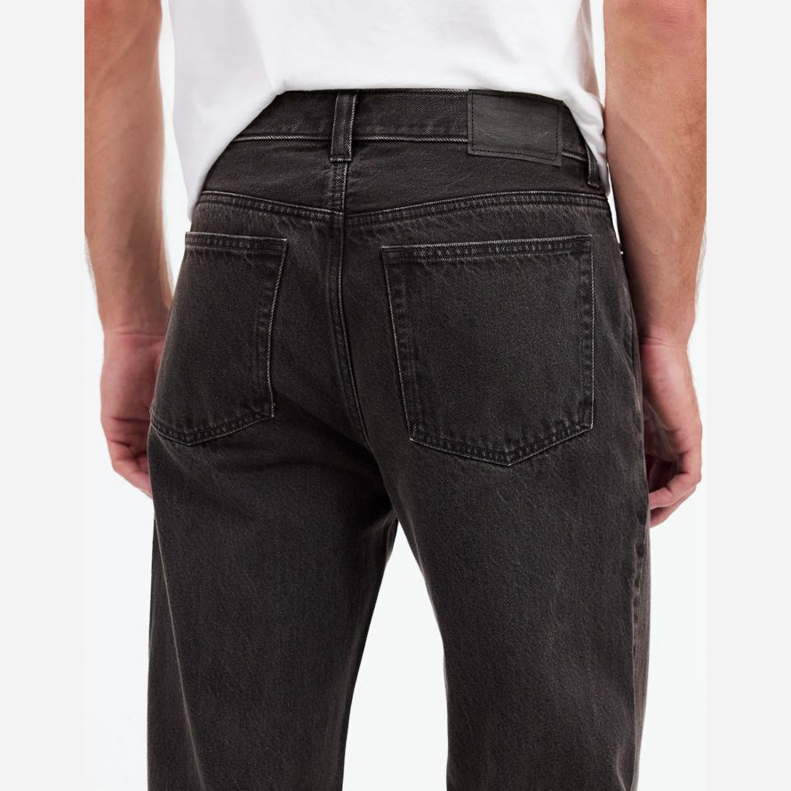 herren madewell 1991 lose gerade jeans schwarz