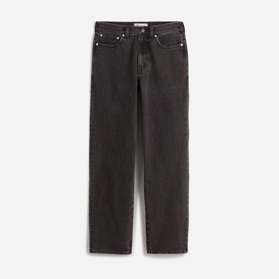herren madewell 1991 lose gerade jeans schwarz