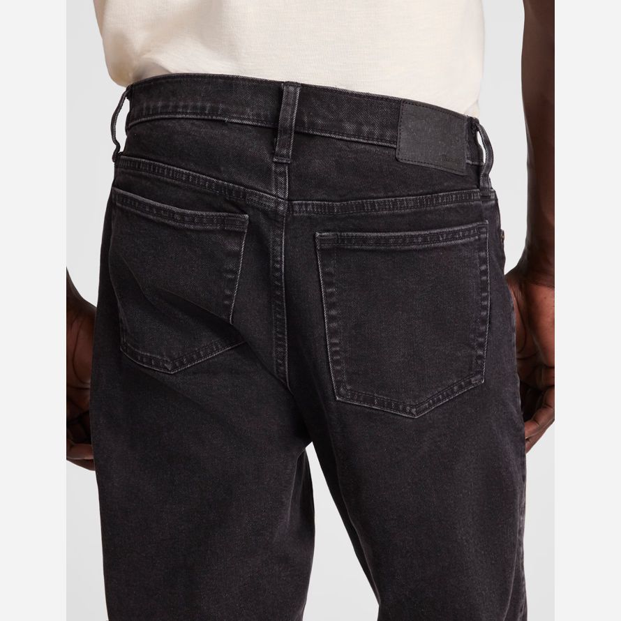 madewell 1991 mit geradem bein herren jeans schwarz