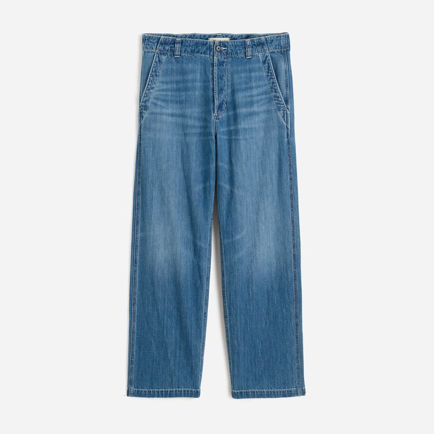 madewell patch pocket herren jeans blau
