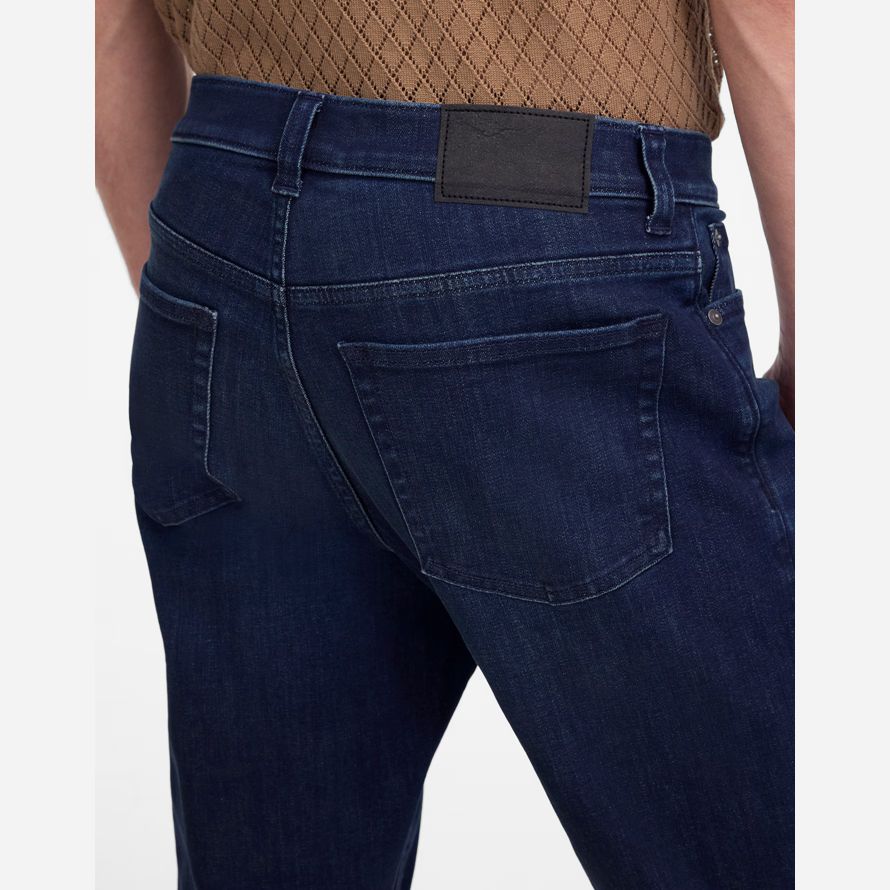 dark blue madewell athletic coolmax slim herren jeans