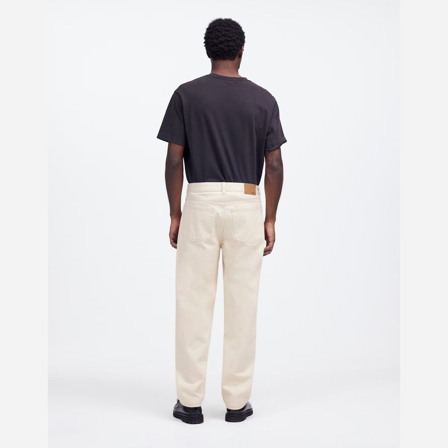 herren madewell 1991 lose gerade jeans-creme