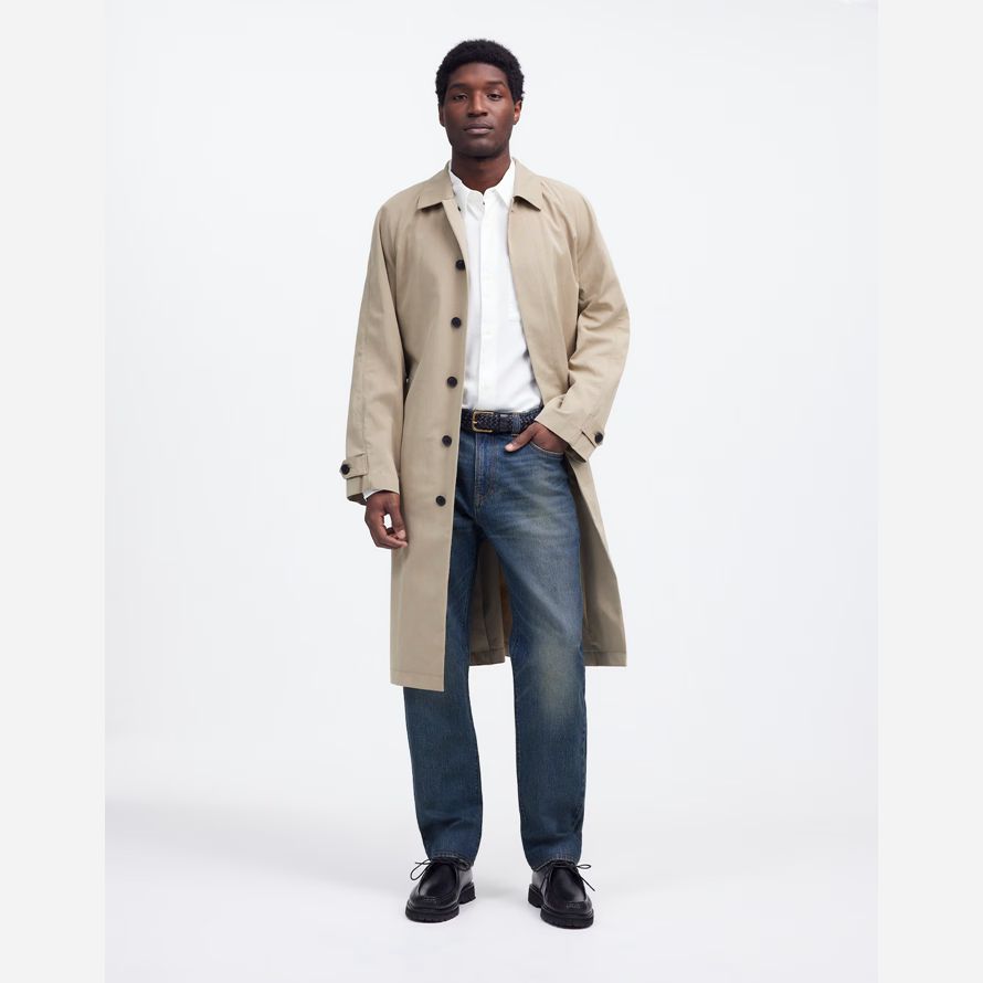 herren madewell 1991 straight-leg jeans dunkelblau