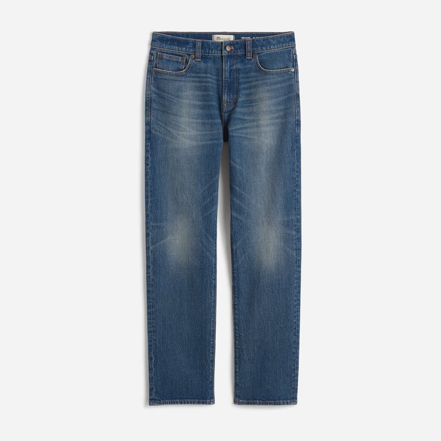 herren madewell 1991 straight-leg jeans dunkelblau