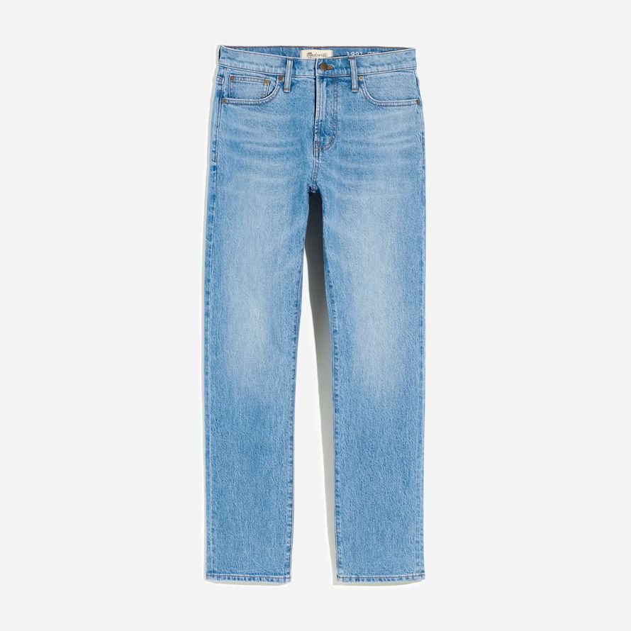 madewell 1991 mit geradem bein herren jeans blau