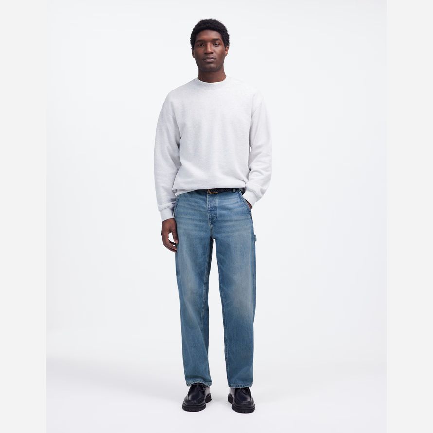 madewell carpenter herren jeans blau
