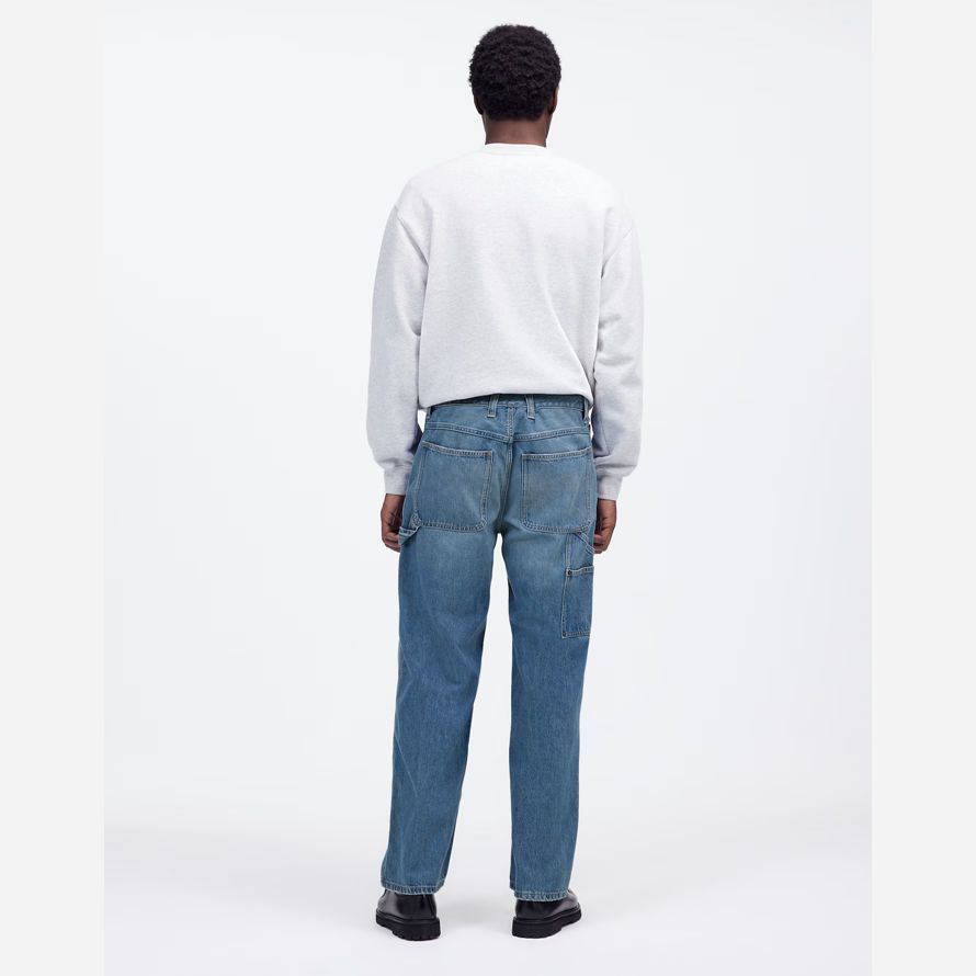madewell carpenter herren jeans blau