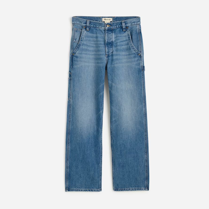 madewell carpenter herren jeans blau