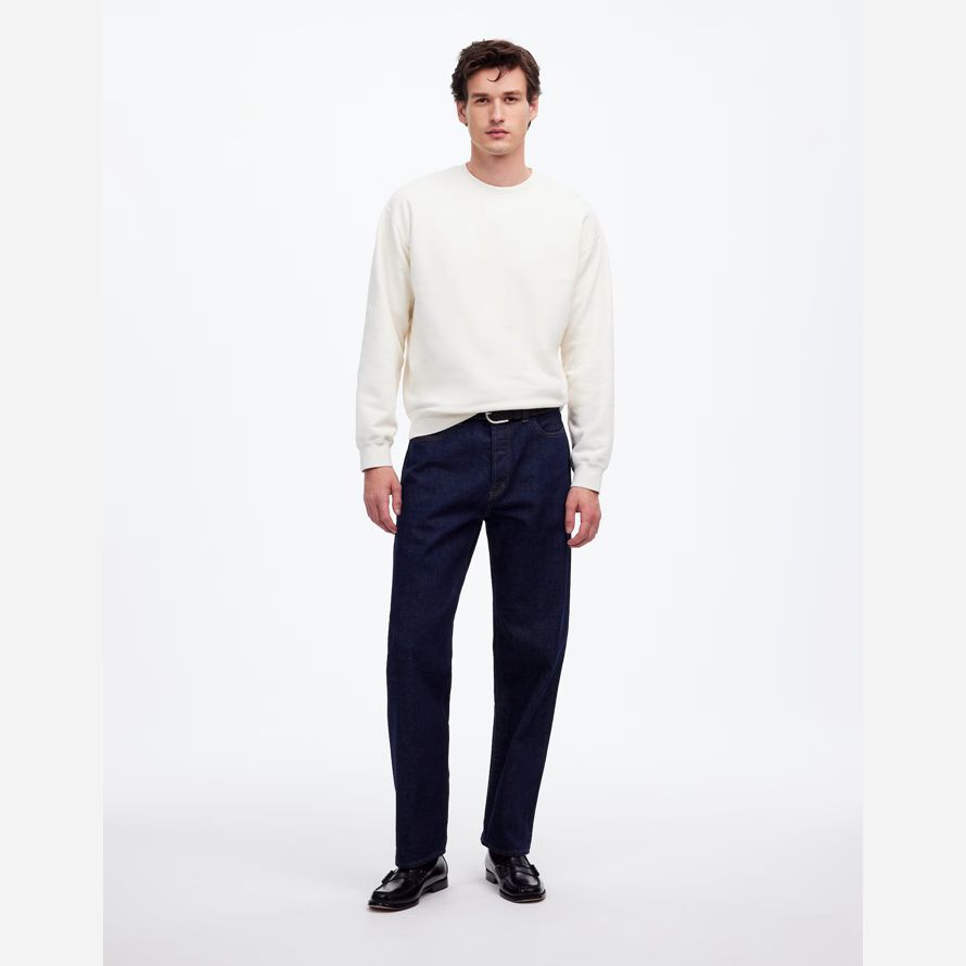 herren madewell 1991 loose straight jeans dark blue