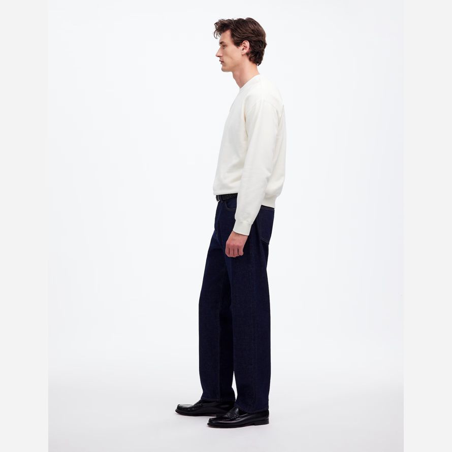 herren madewell 1991 loose straight jeans dark blue