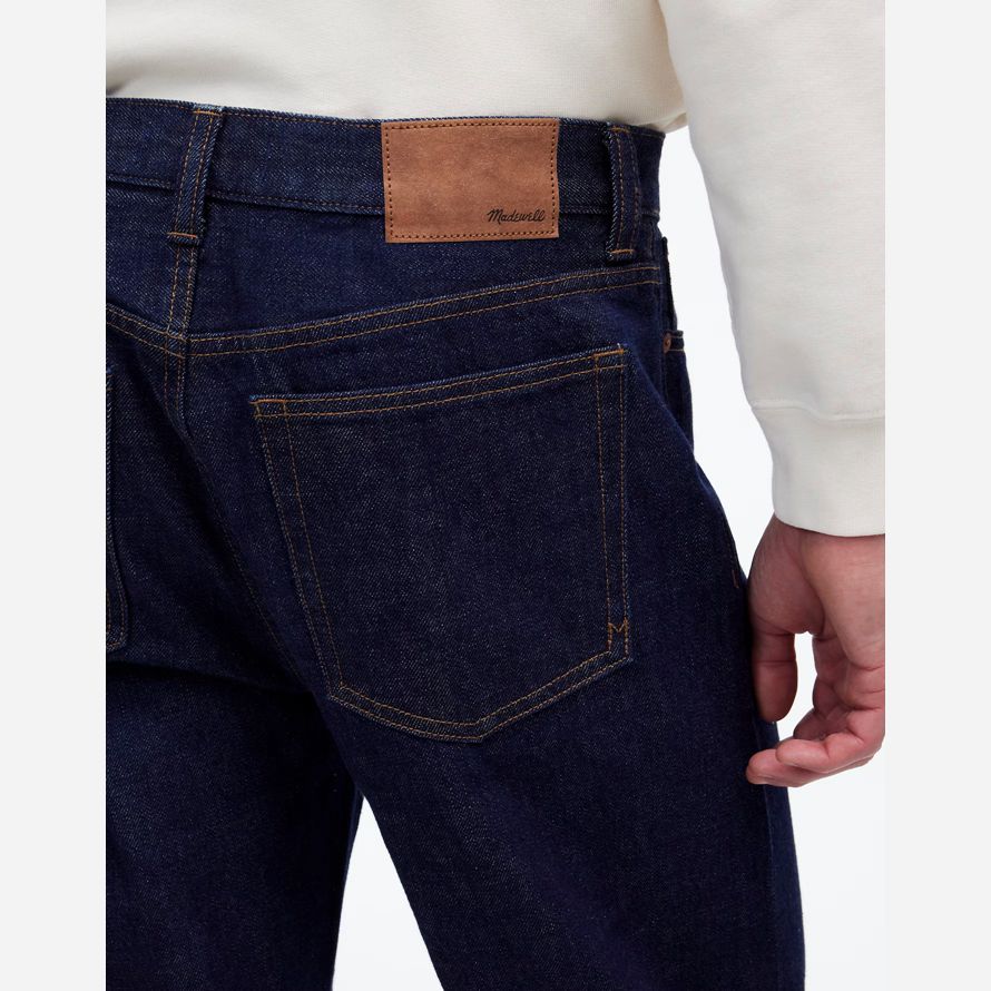 herren madewell 1991 loose straight jeans dark blue