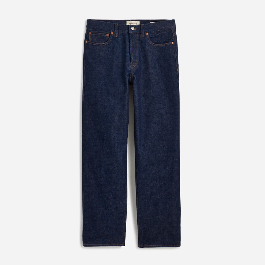 herren madewell 1991 loose straight jeans dark blue