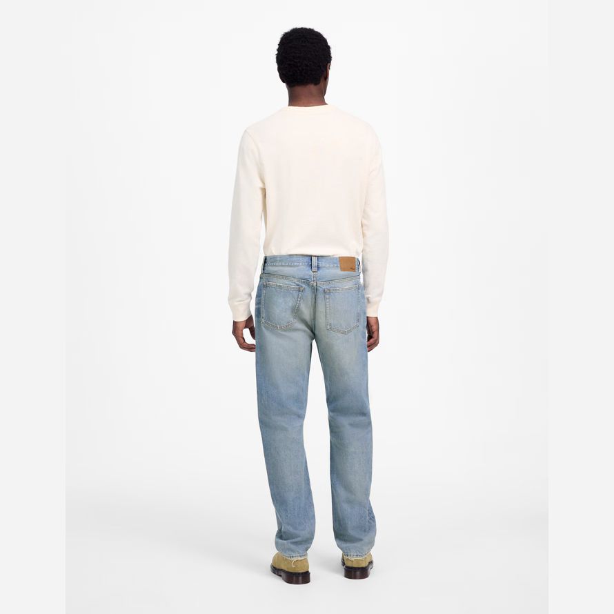madewell 1991 mit geradem bein herren jeans blau