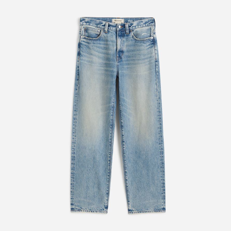 madewell 1991 mit geradem bein herren jeans blau