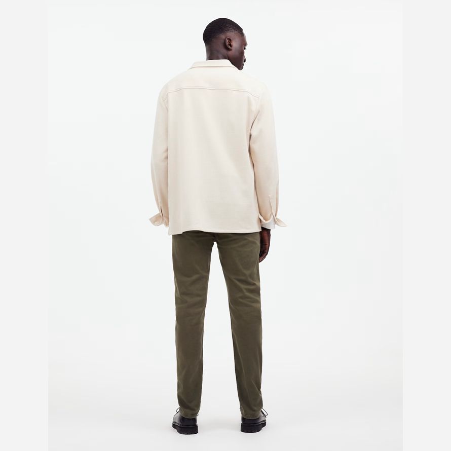 madewell der sportliche allday slim herren hose oliv