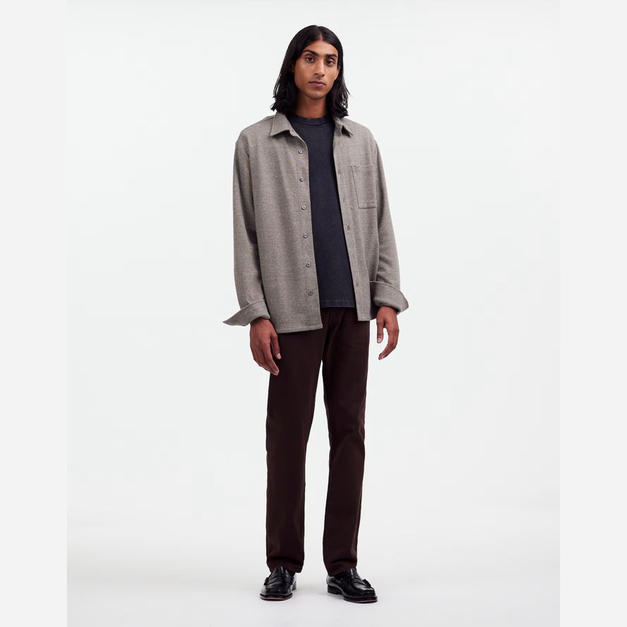 dunkle schokolade madewell den allday 1991 mit geradem bein herren hosen