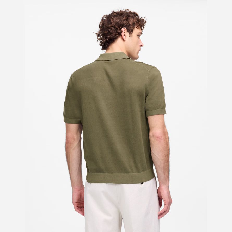 olive mens madewell drei-tasten-polo pullover