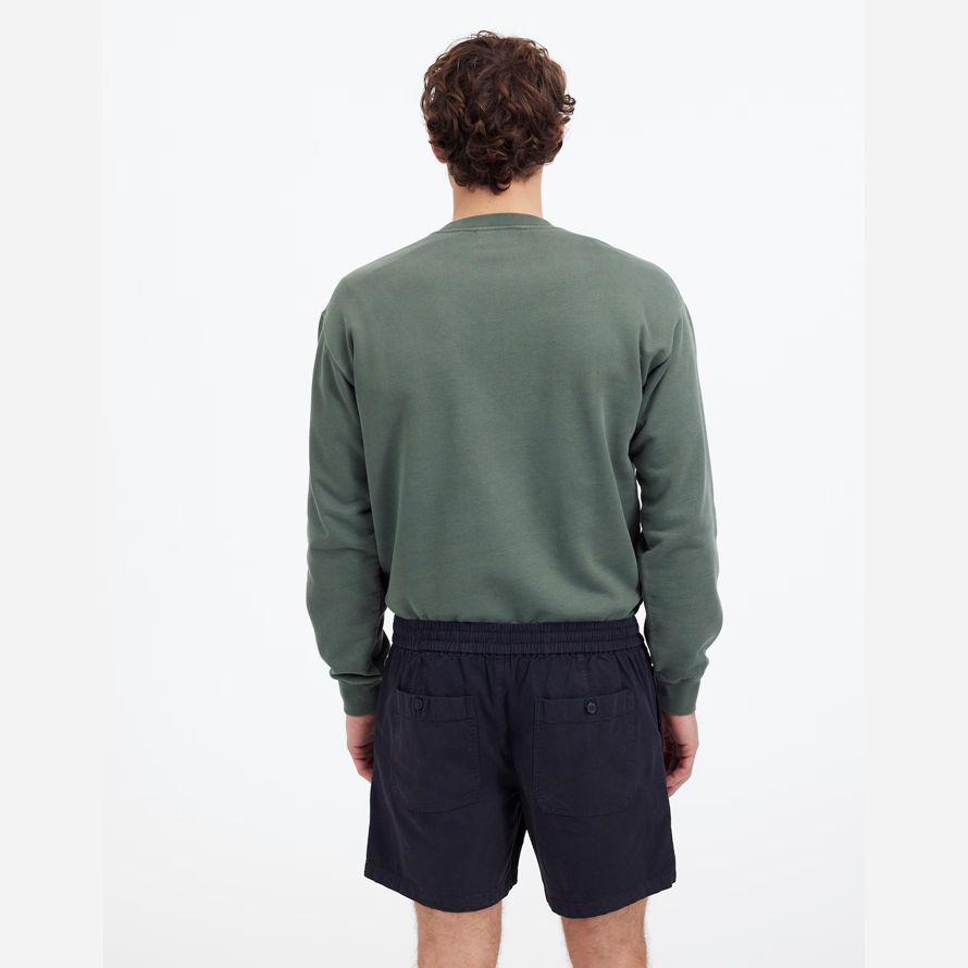 herren madewell everywear cotton blend shorts schwarz