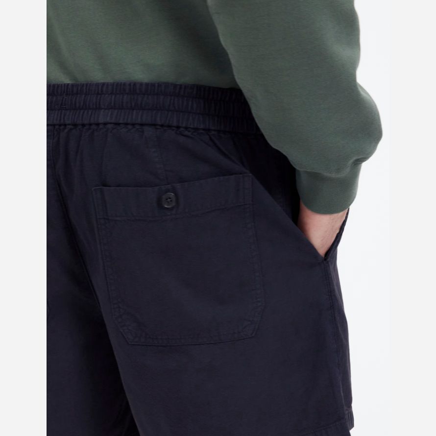 herren madewell everywear cotton blend shorts schwarz