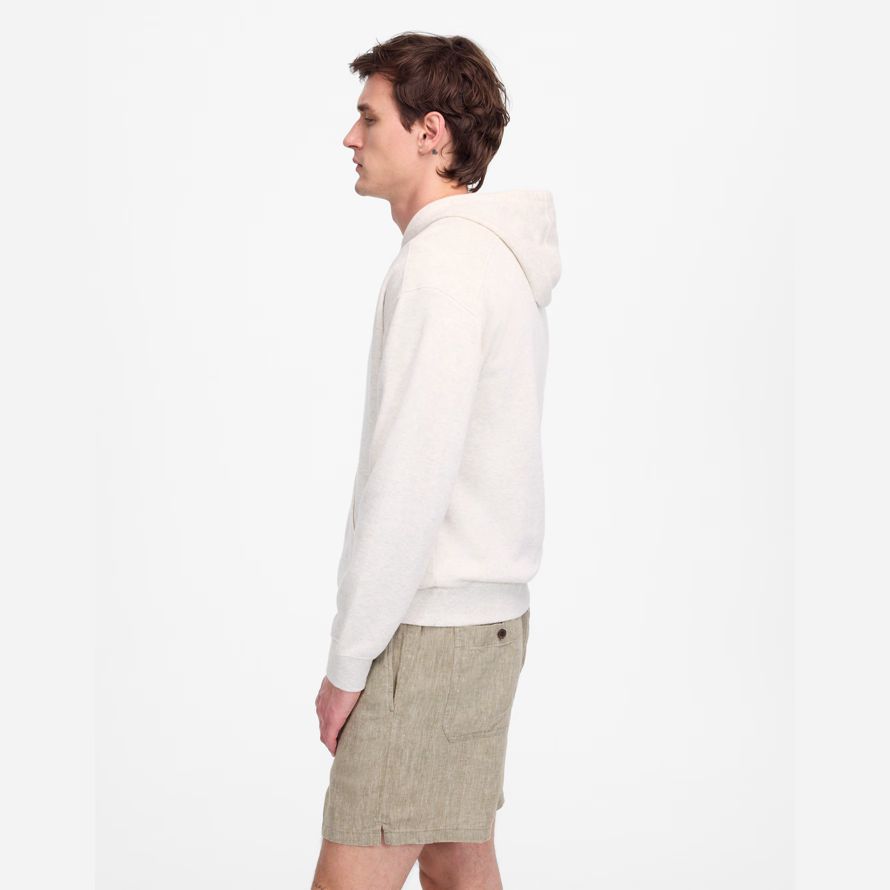 licht khaki madewell everywear leinen herren shorts