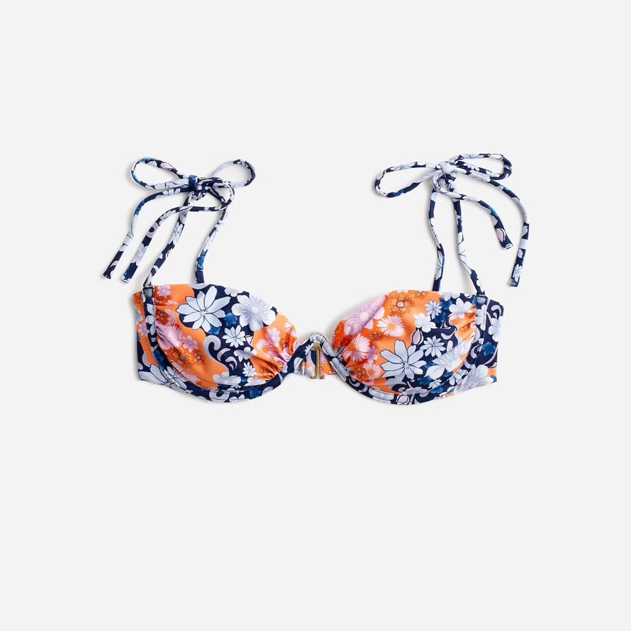 multicolor damen madewell agua bendita bikini top