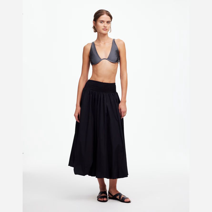 madewell jade swim paloma womens bikini-top-grey