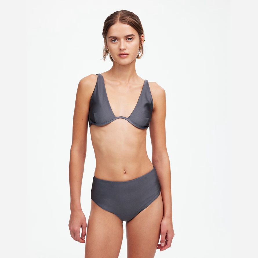 madewell jade swim paloma womens bikini-top-grey