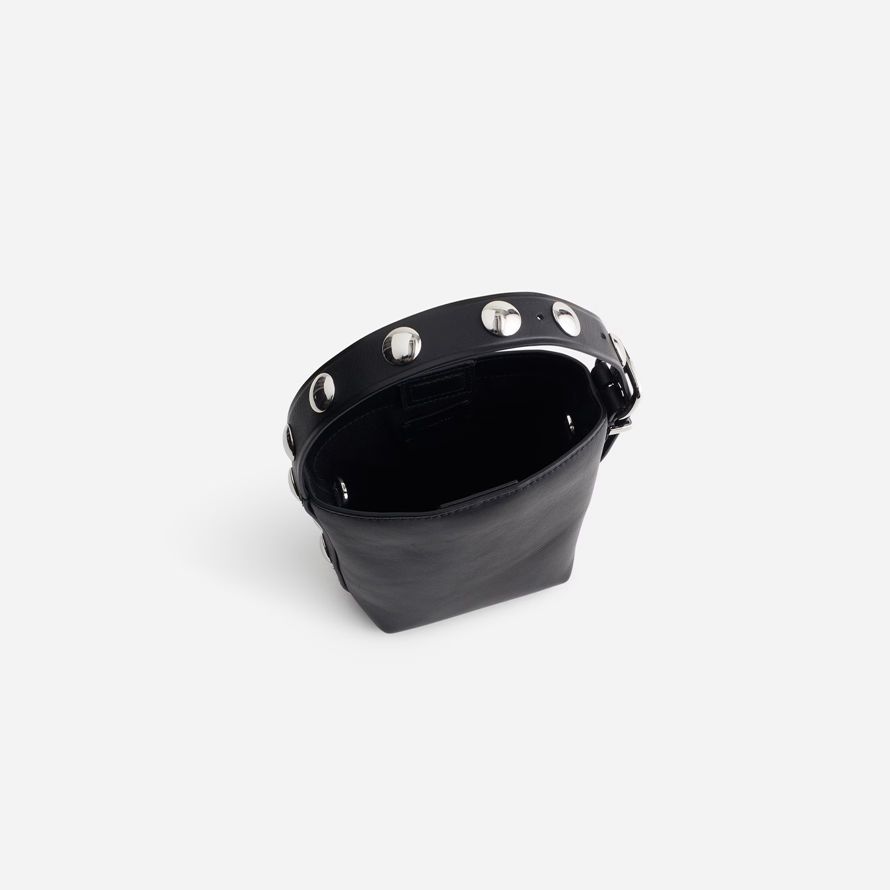 damen madewell den essentiellen mikro tote eimer tasche schwarz