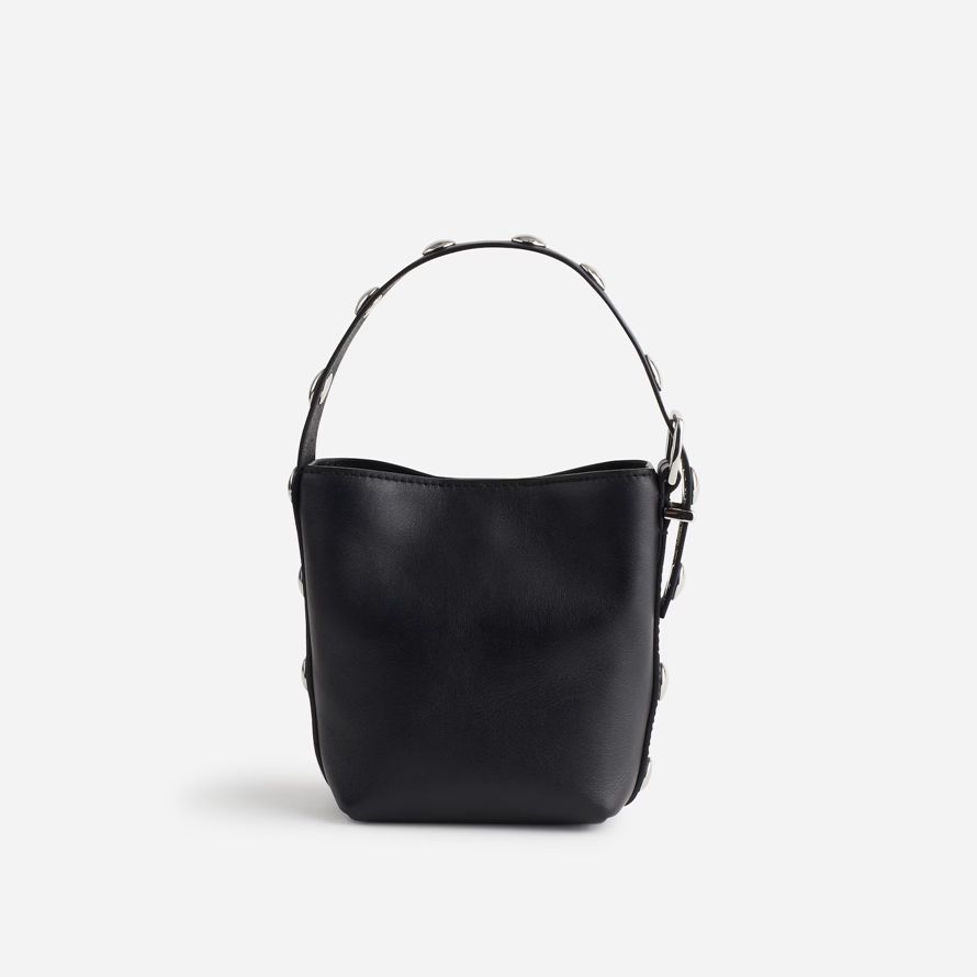 damen madewell den essentiellen mikro tote eimer tasche schwarz