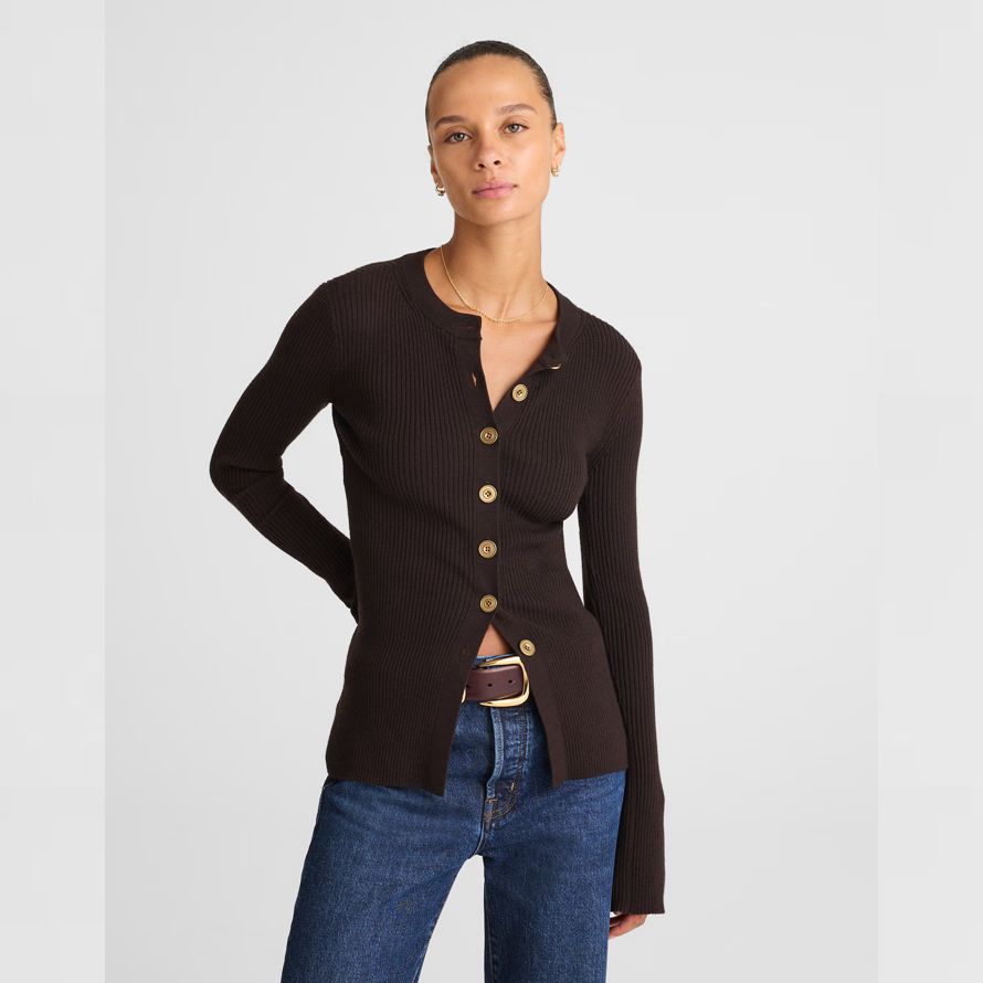schwarz madewell womens longline cardigan