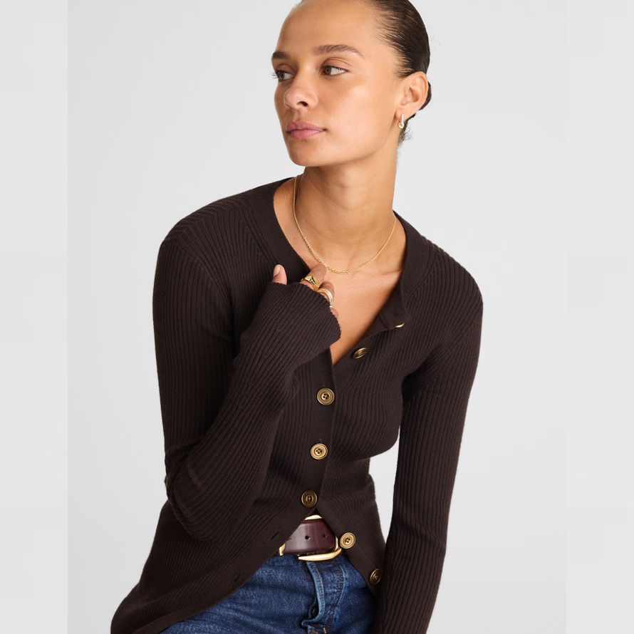 schwarz madewell womens longline cardigan