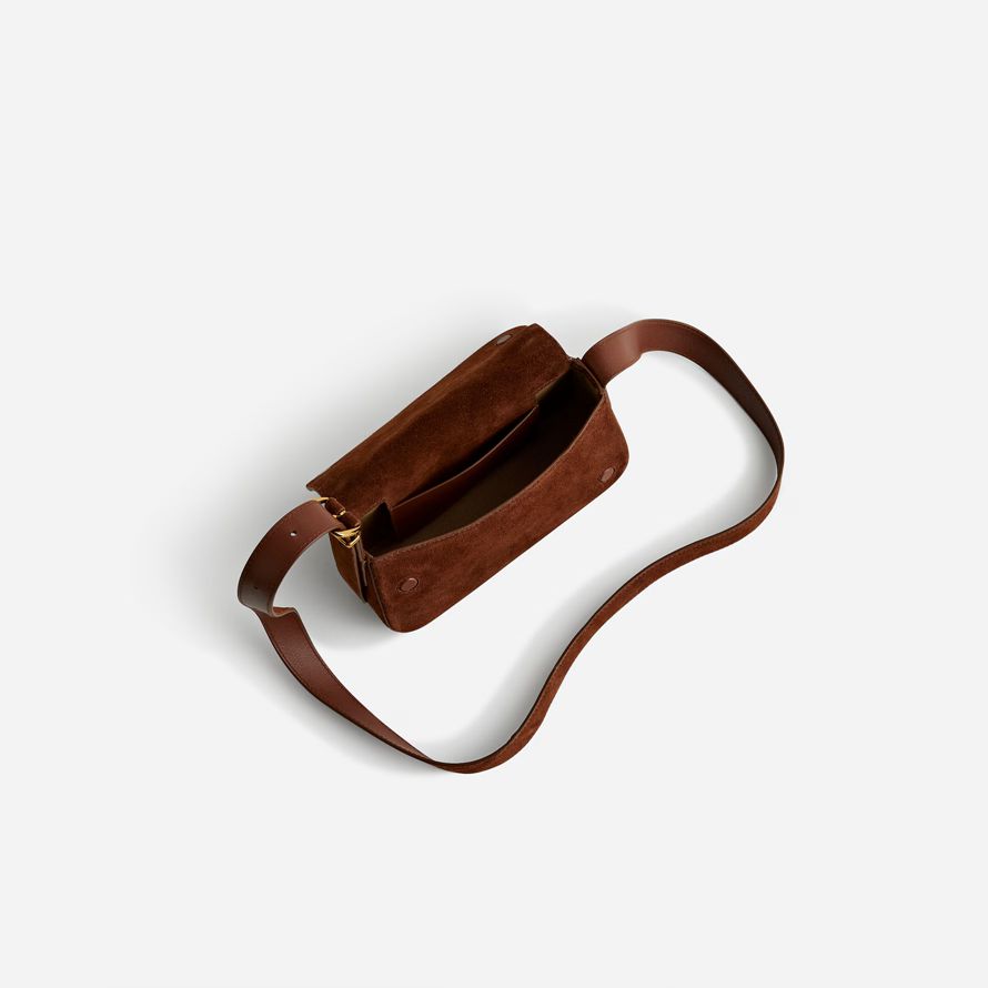 madewell das besetzte womens crossbody bag brown