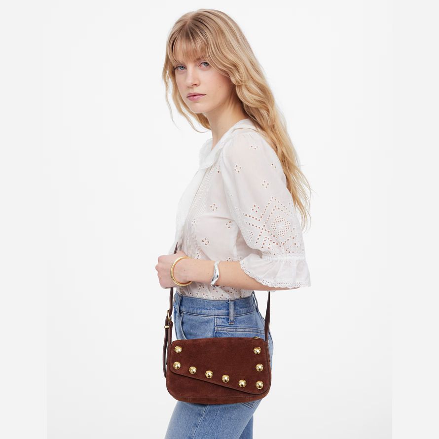 madewell das besetzte womens crossbody bag brown