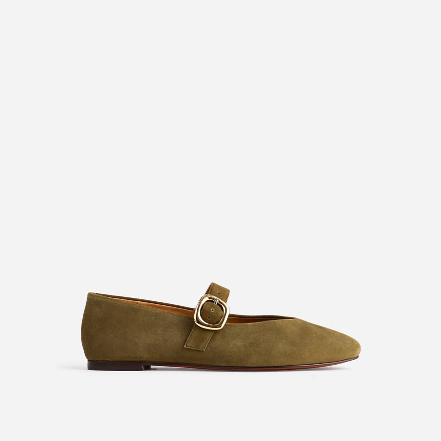 damen madewell die remy mary jane flats olive