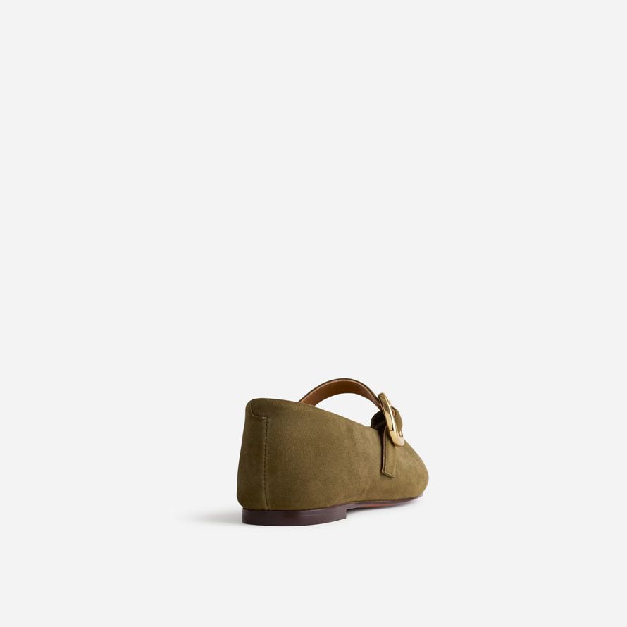 damen madewell die remy mary jane flats olive