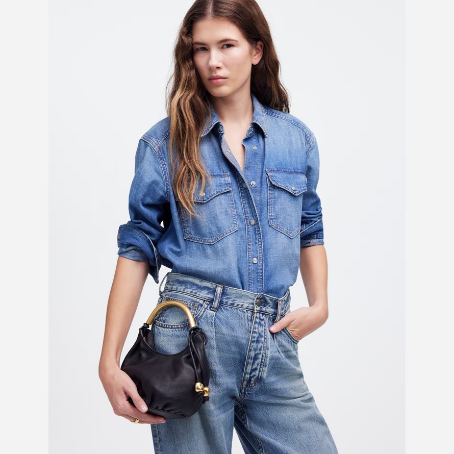 madewell die camren mini damen handtasche schwarz