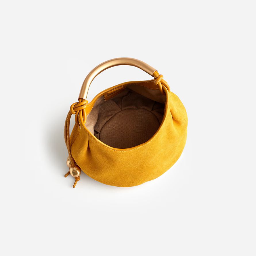 madewell die camren mini damen handtasche gelb