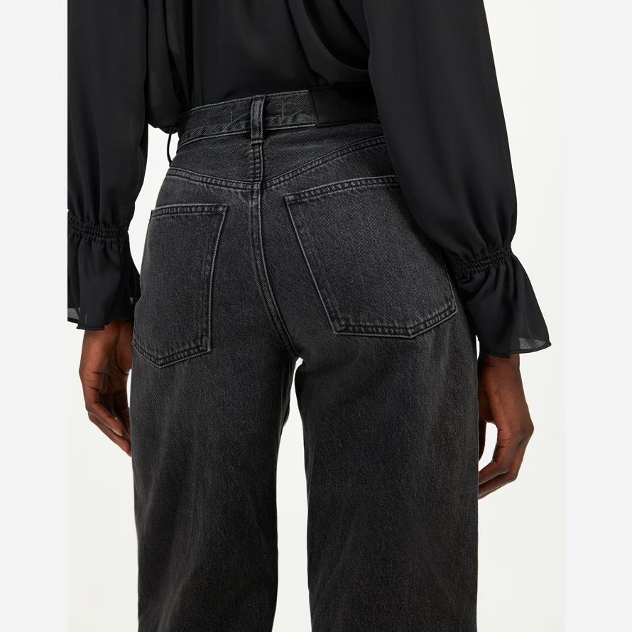 schwarz madewell superwide-leg womens jeans
