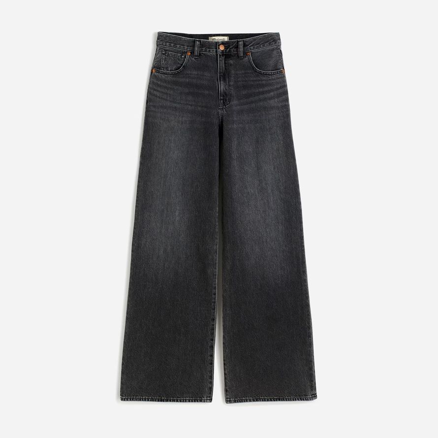 schwarz madewell superwide-leg womens jeans