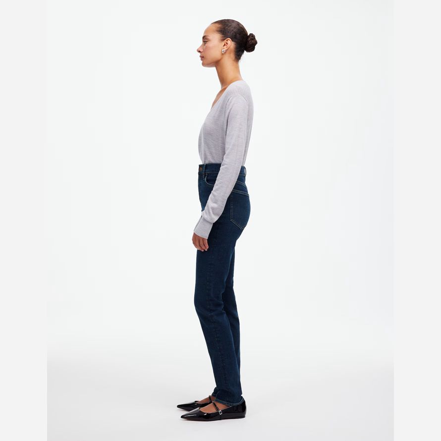 madewell die perfekte vintage damen jeans blau