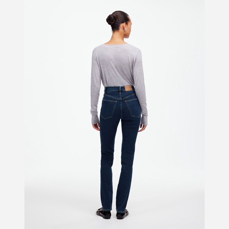 madewell die perfekte vintage damen jeans blau