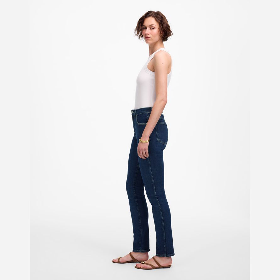 damen madewell den bleistift jeans navy