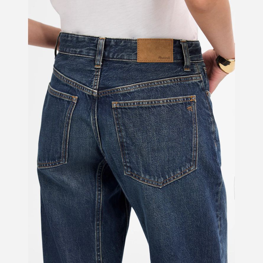 marine damen madewell schossen die barrel-leg jeans