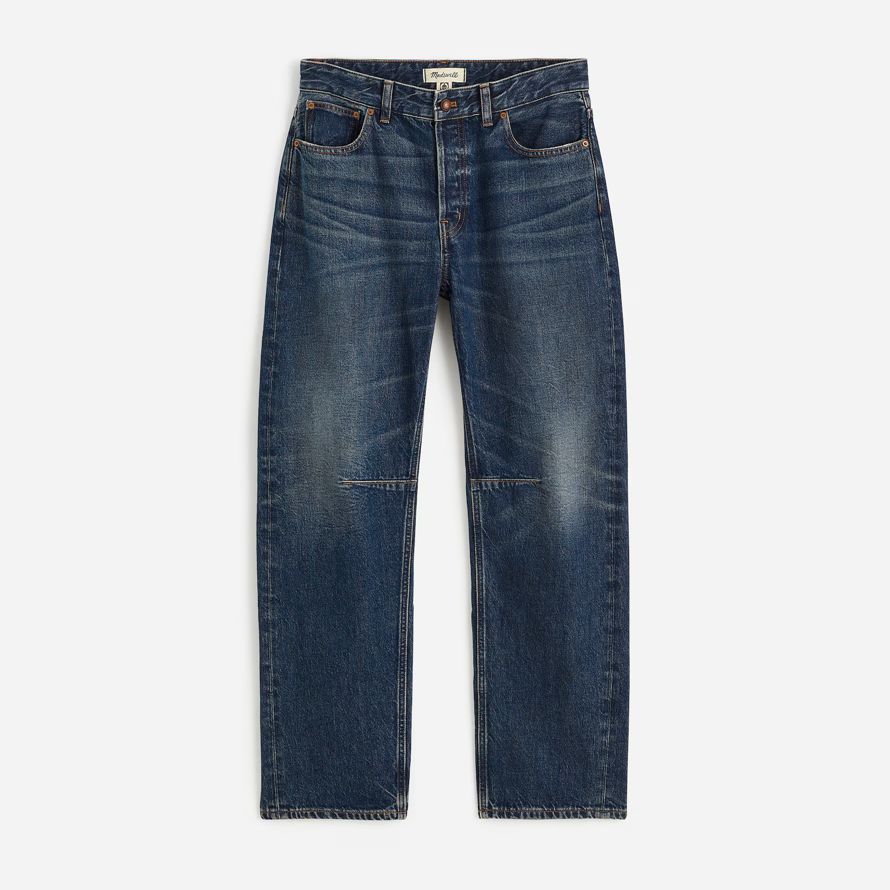 marine damen madewell schossen die barrel-leg jeans