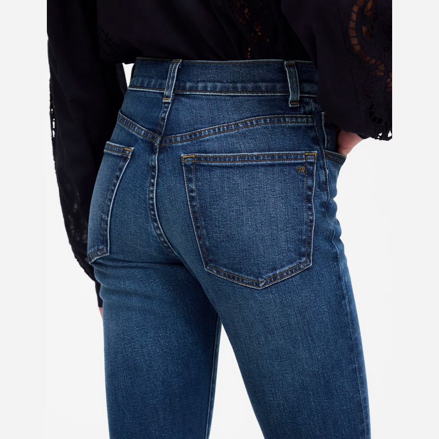 madewell vintage flare womens jeans blue